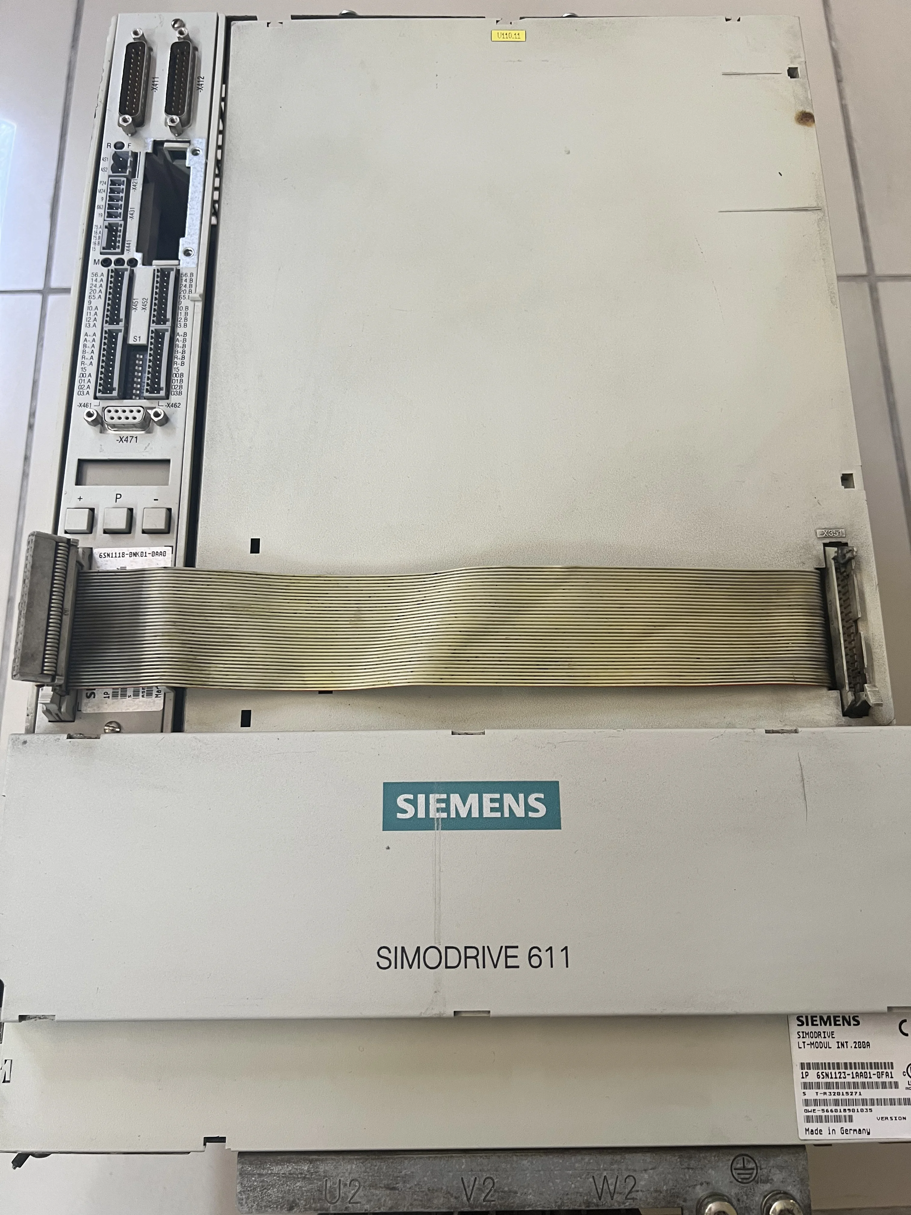 Siemens 6SN1123-1AA01-0FA1 SIMODRIVE 611 1-Achsen-Leistungsmodul