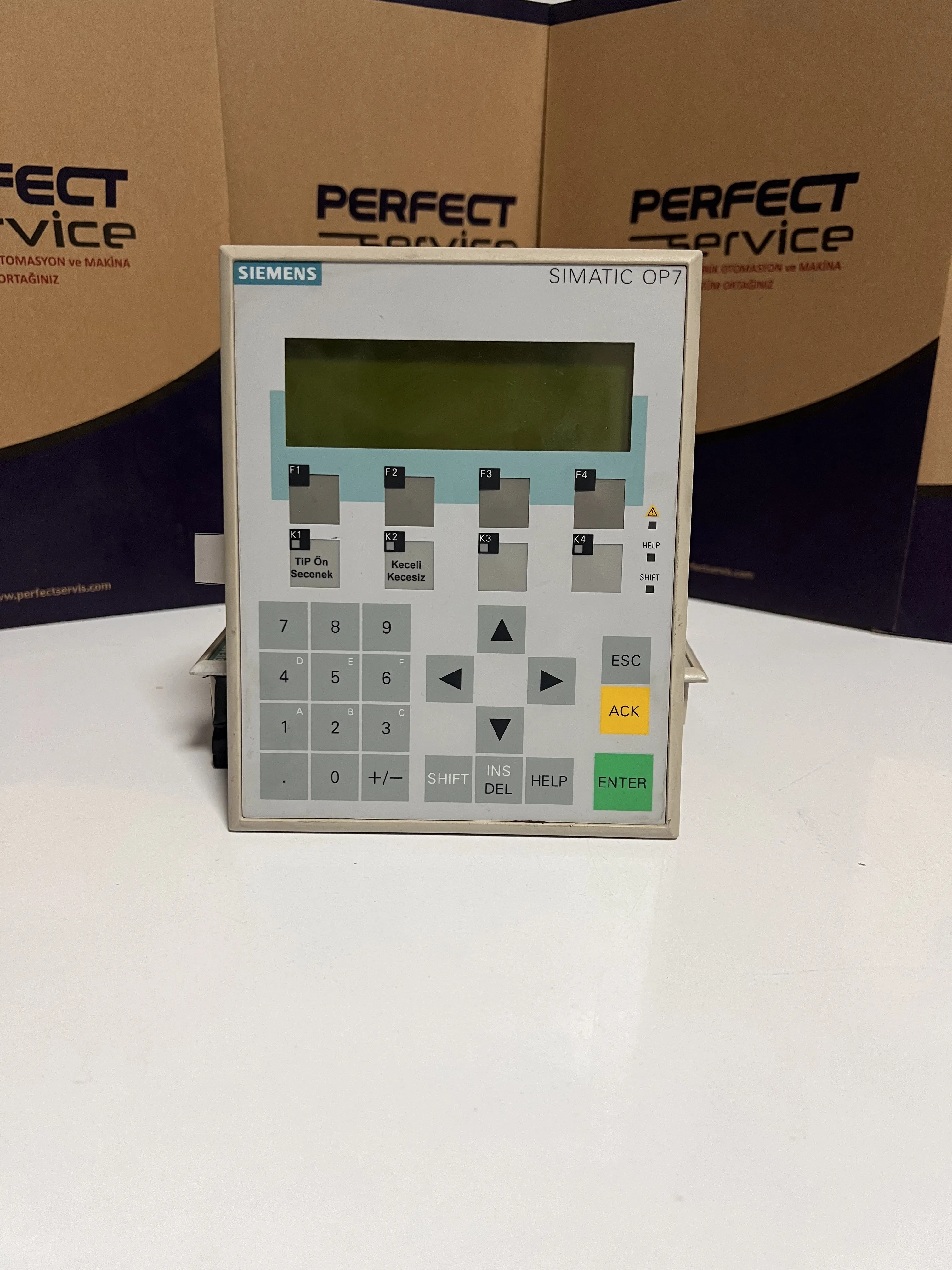 Siemens 6AV3607-1JC20-0AX1 OP7 | SIMATIC HMI-Bedienpaneel