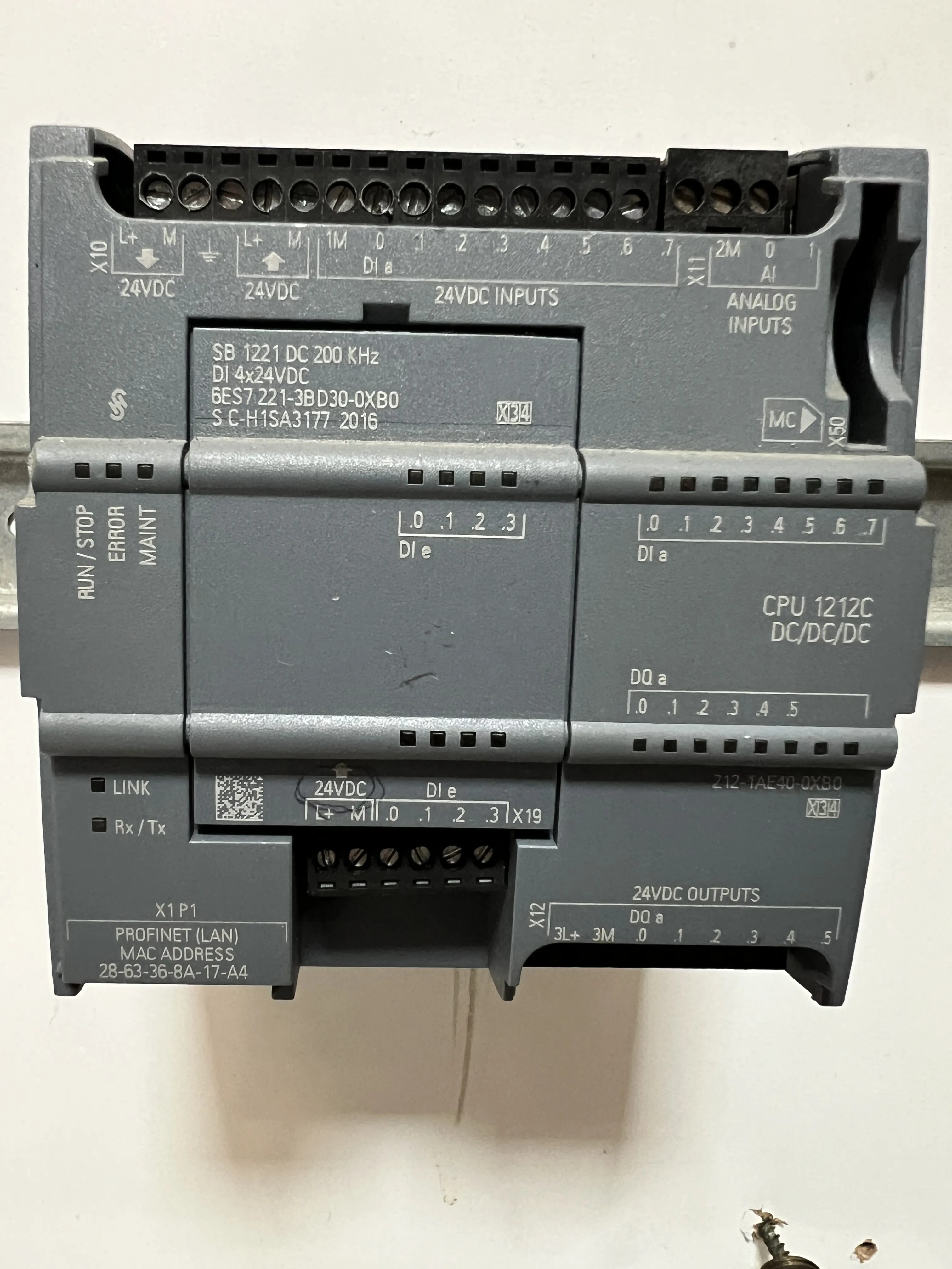 Siemens 6ES7212-1AE40-0XB0 S7-1200 CPU 1212C | Kompakt PLC