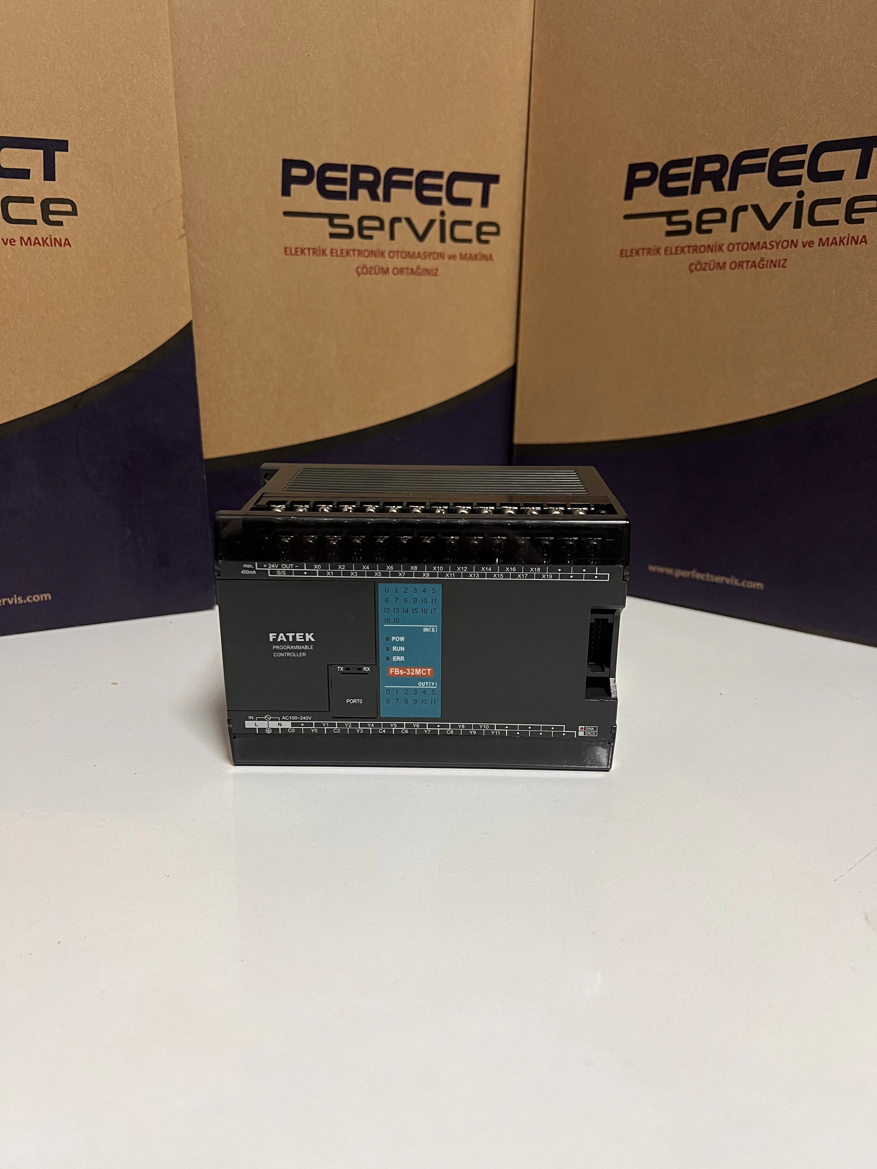 FATEK FBS-32MCT PLC – 32 I/O Kompakt Otomasyon Kontrol Cihazı