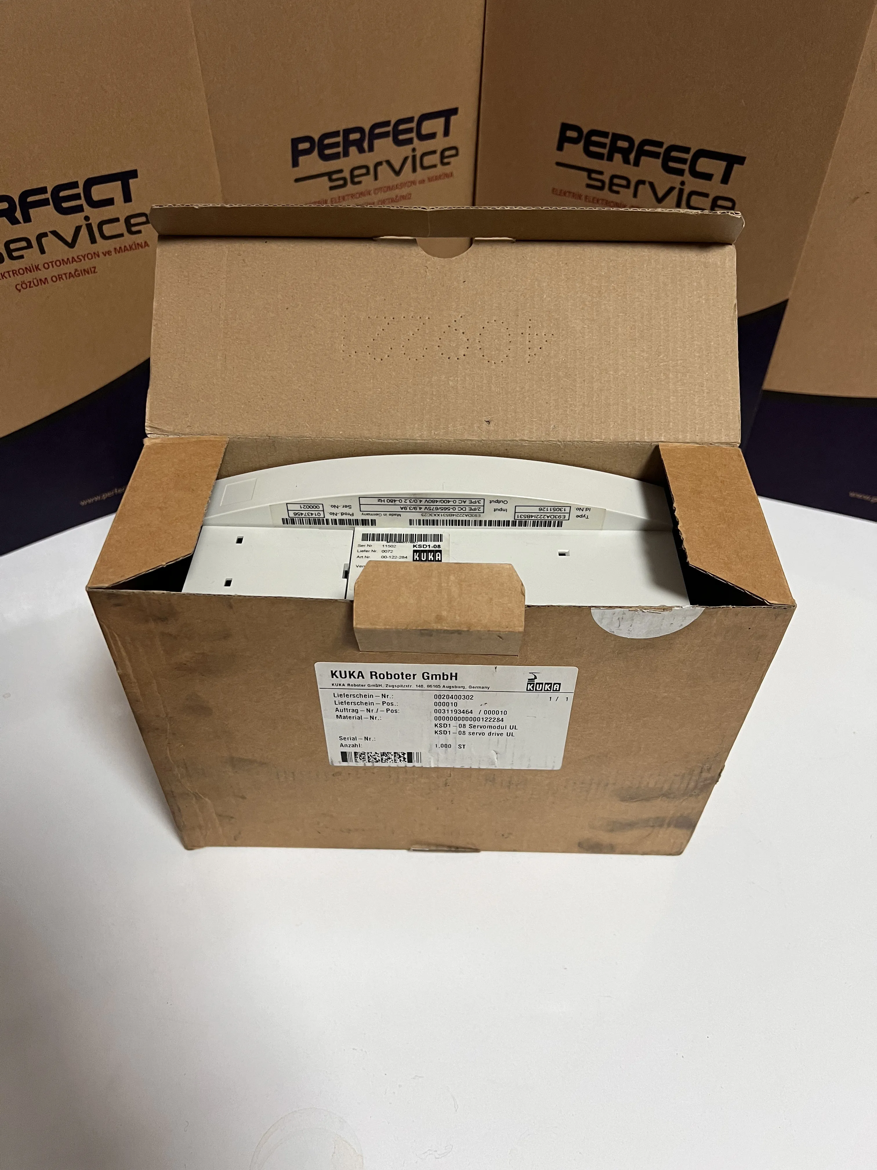 KUKA KSD1-08 Servo Sürücü