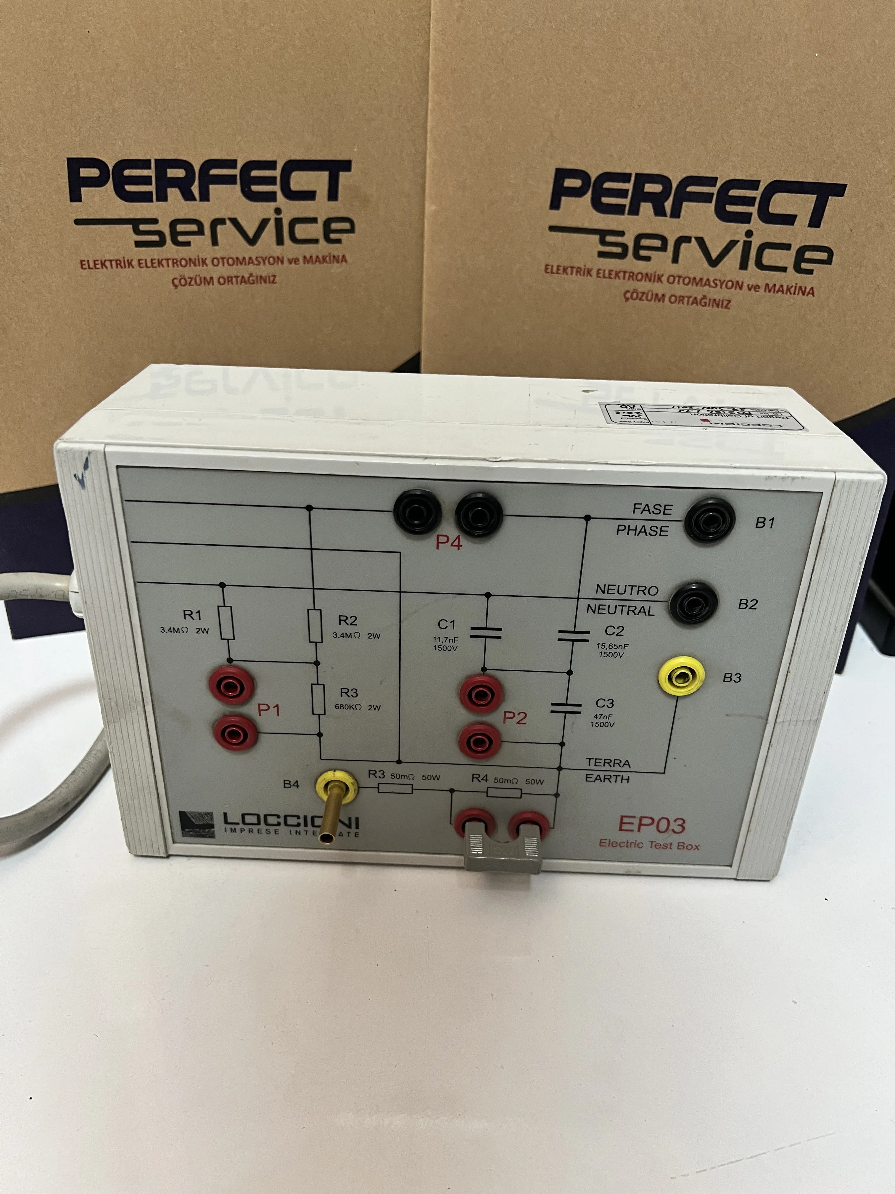 LOCCIONI EP03 Electric Test Box